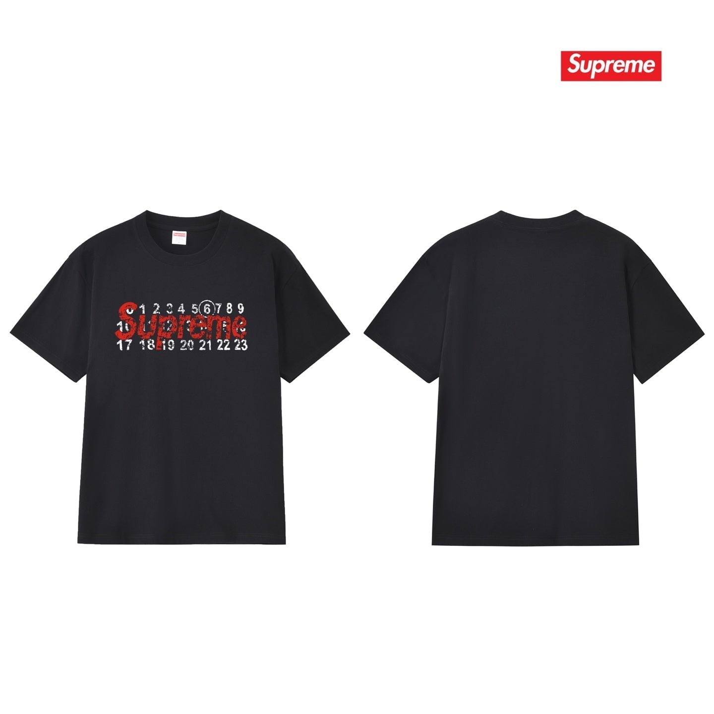Collaboration Letter Print Unisex T-Shirt THOM TREND