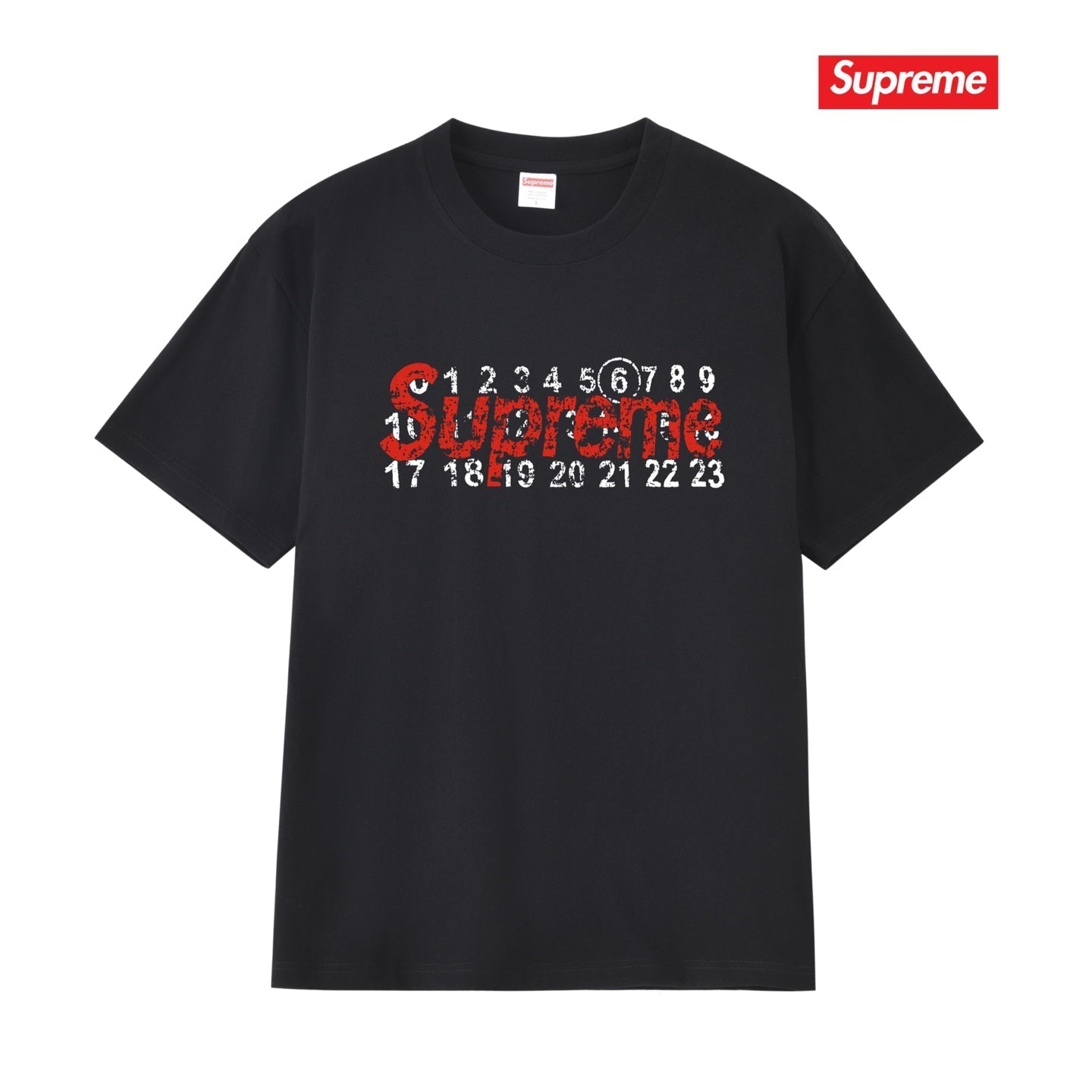 Collaboration Letter Print Unisex T-Shirt THOM TREND