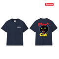 Cat Head Logo Graphic Unisex T-Shirt THOM TREND