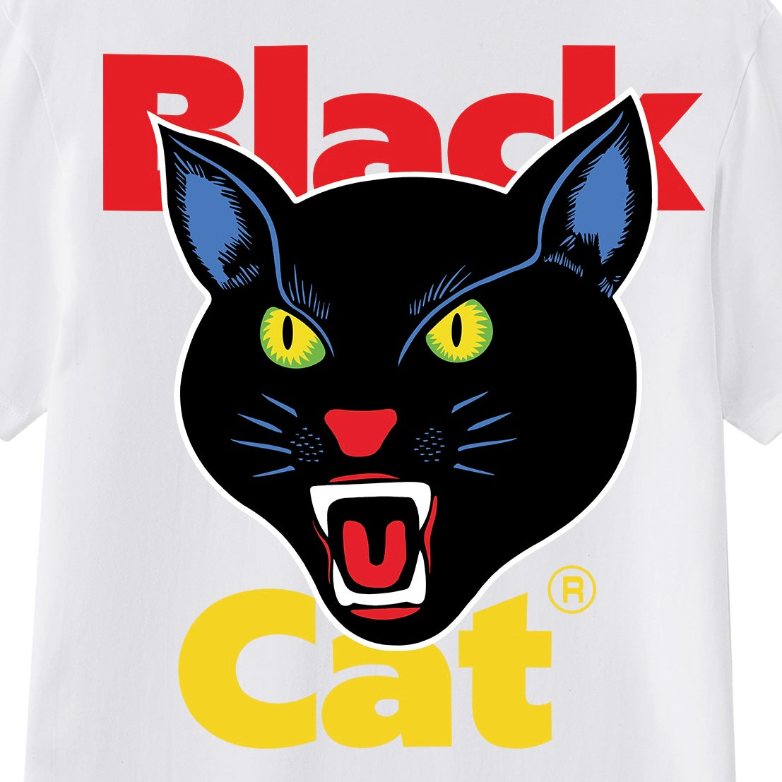 Cat Head Logo Graphic Unisex T-Shirt THOM TREND
