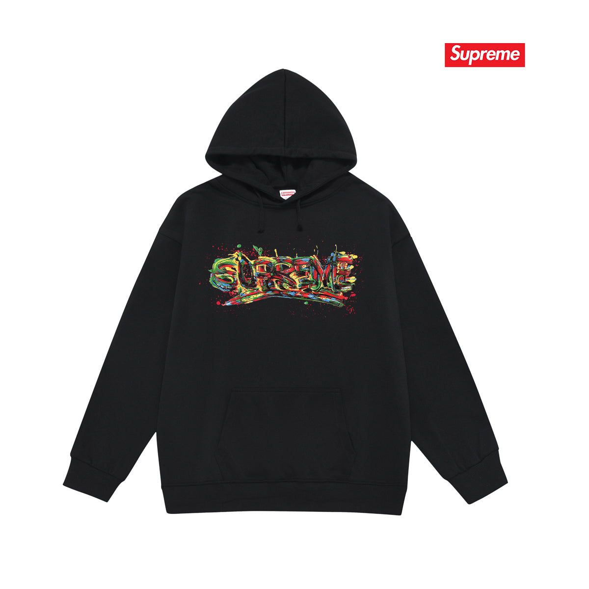 Spray Paint Graffiti Hoodie THOM TREND