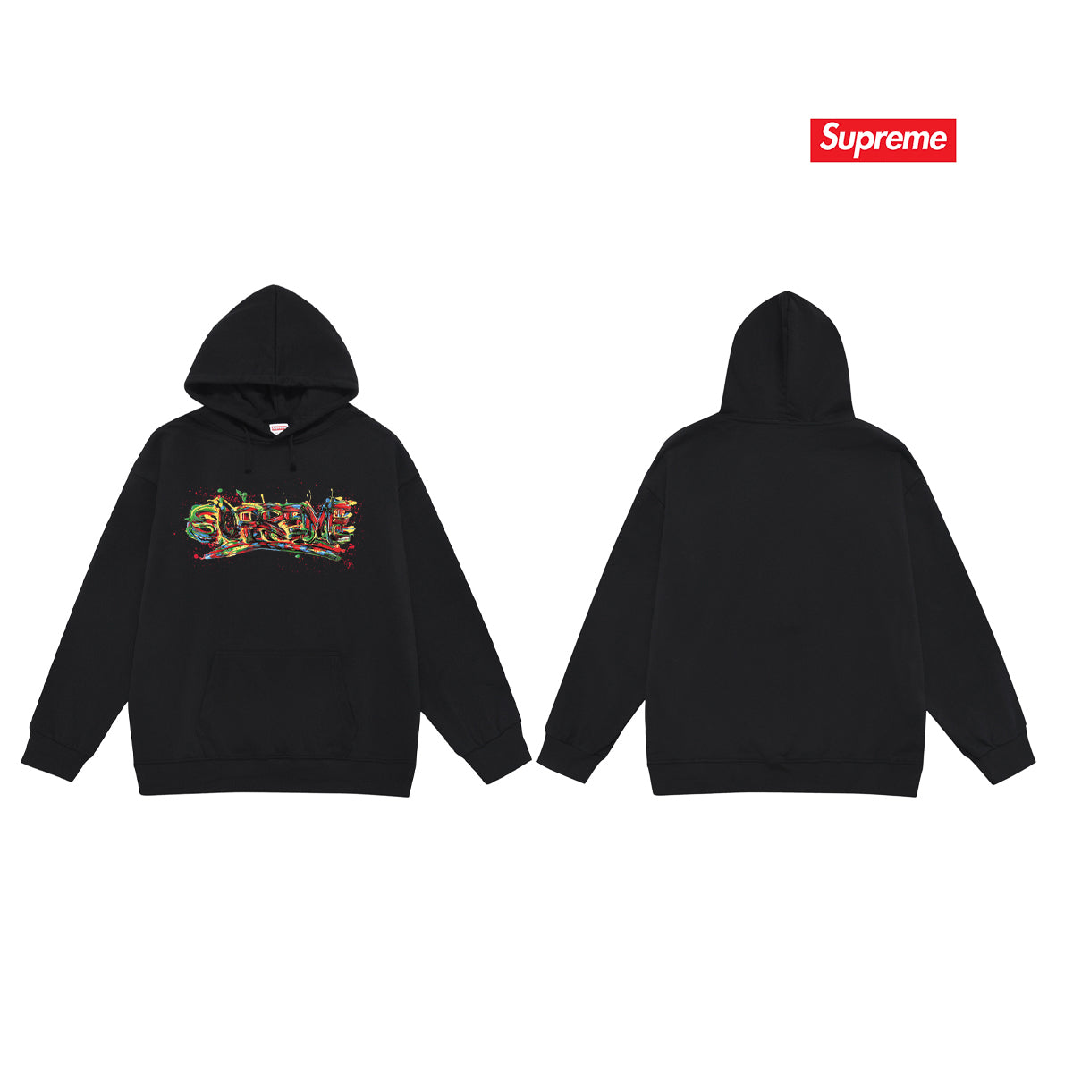 Spray Paint Graffiti Hoodie THOM TREND