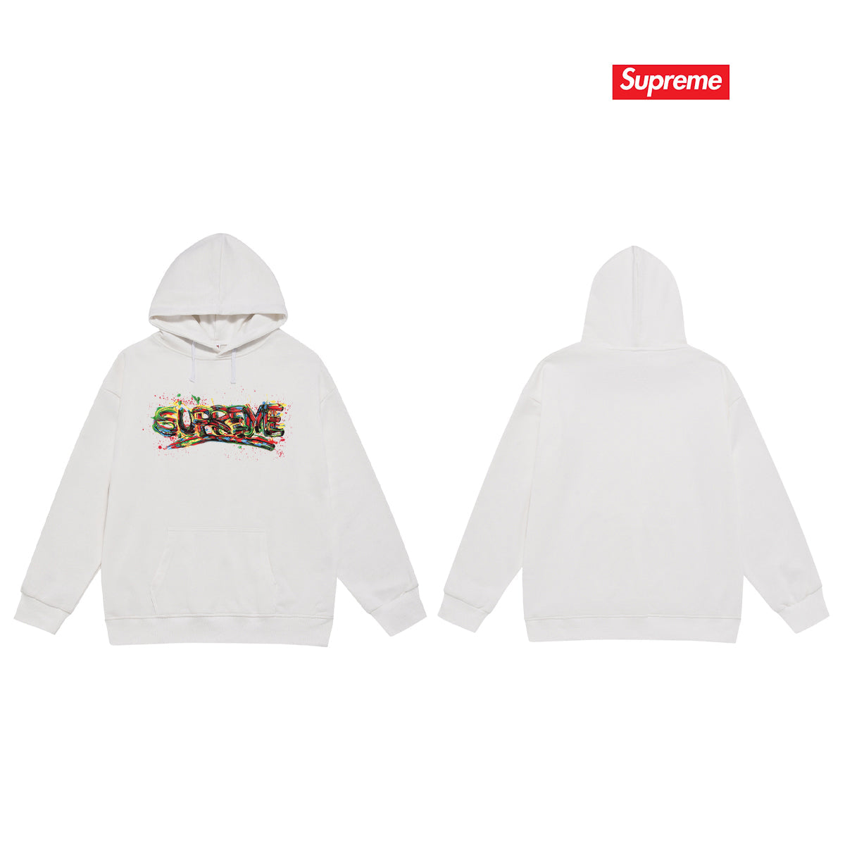 Spray Paint Graffiti Hoodie THOM TREND