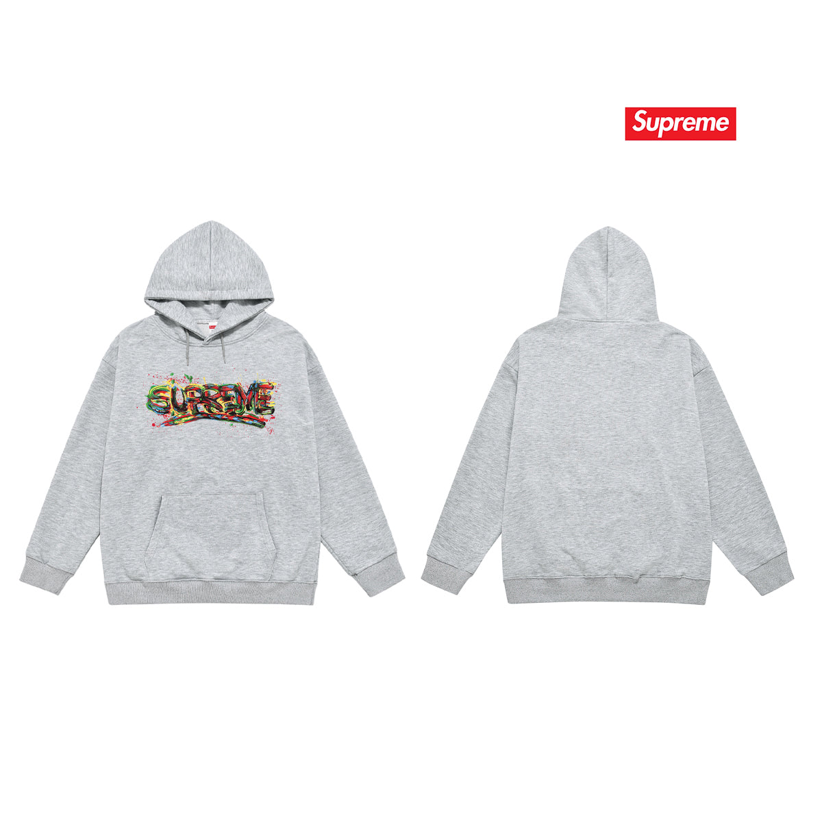 Spray Paint Graffiti Hoodie THOM TREND