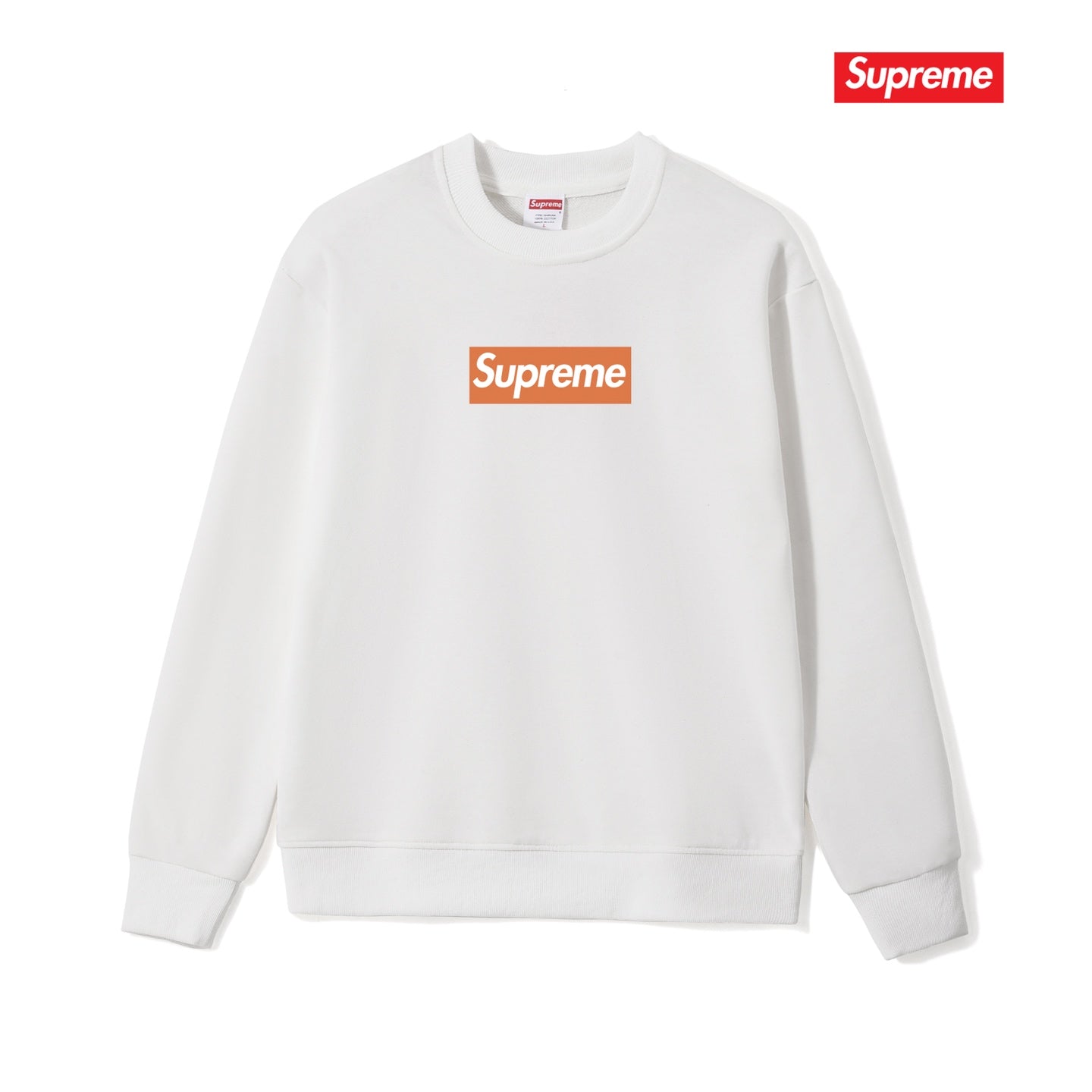 Classic Print Crew Neck Sweatshirt THOM TREND