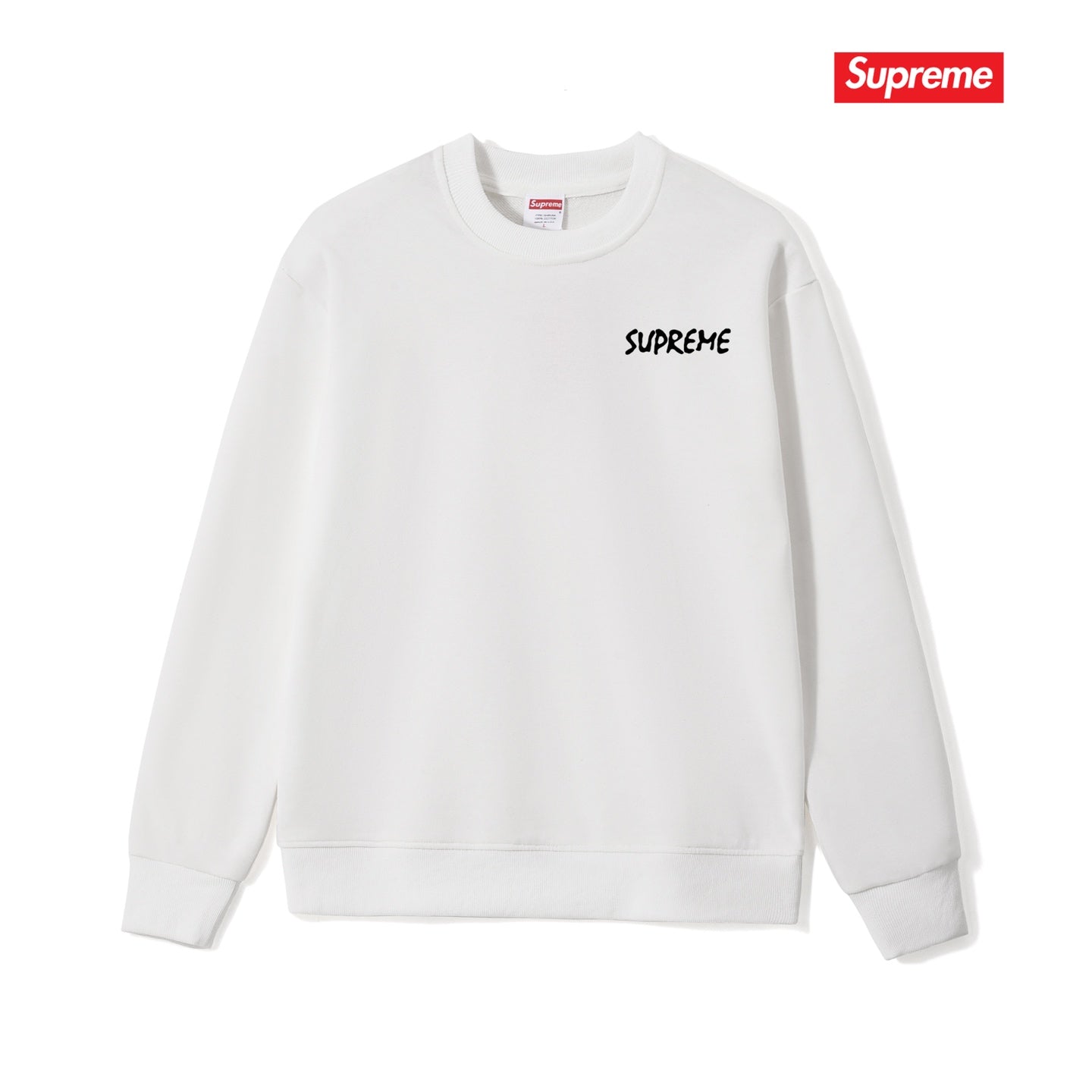Cat Head Logo Crew Neck Sweatshirt THOM TREND