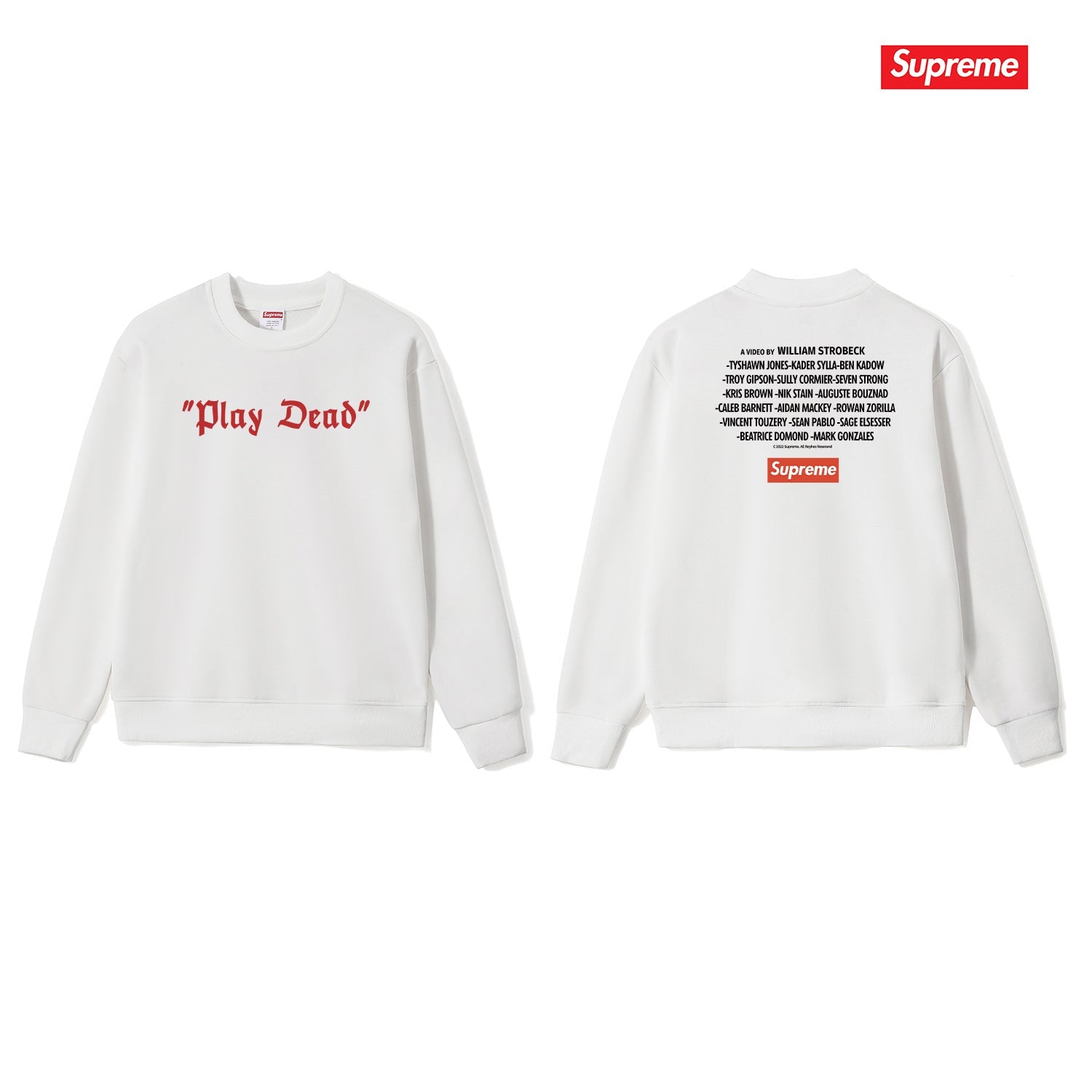 Exclusive Graphic Crew Neck Sweatshirt THOM TREND
