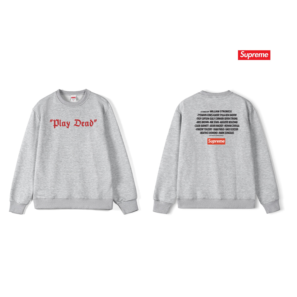 Exclusive Graphic Crew Neck Sweatshirt THOM TREND