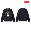Kitten Graphic Crew Neck Sweatshirt THOM TREND