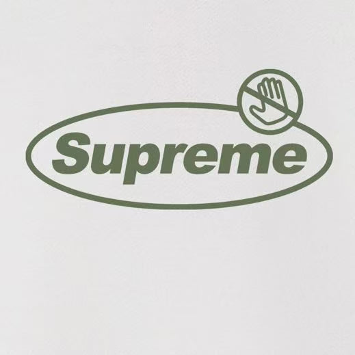 Warning Logo Crew Neck Sweatshirt THOM TREND