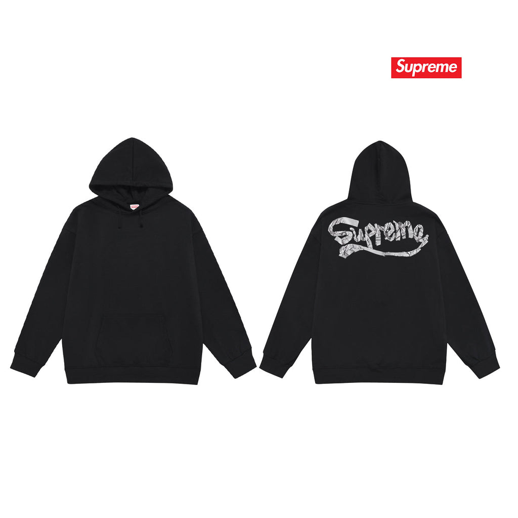 Heavyweight Logo Print Hoodie THOM TREND