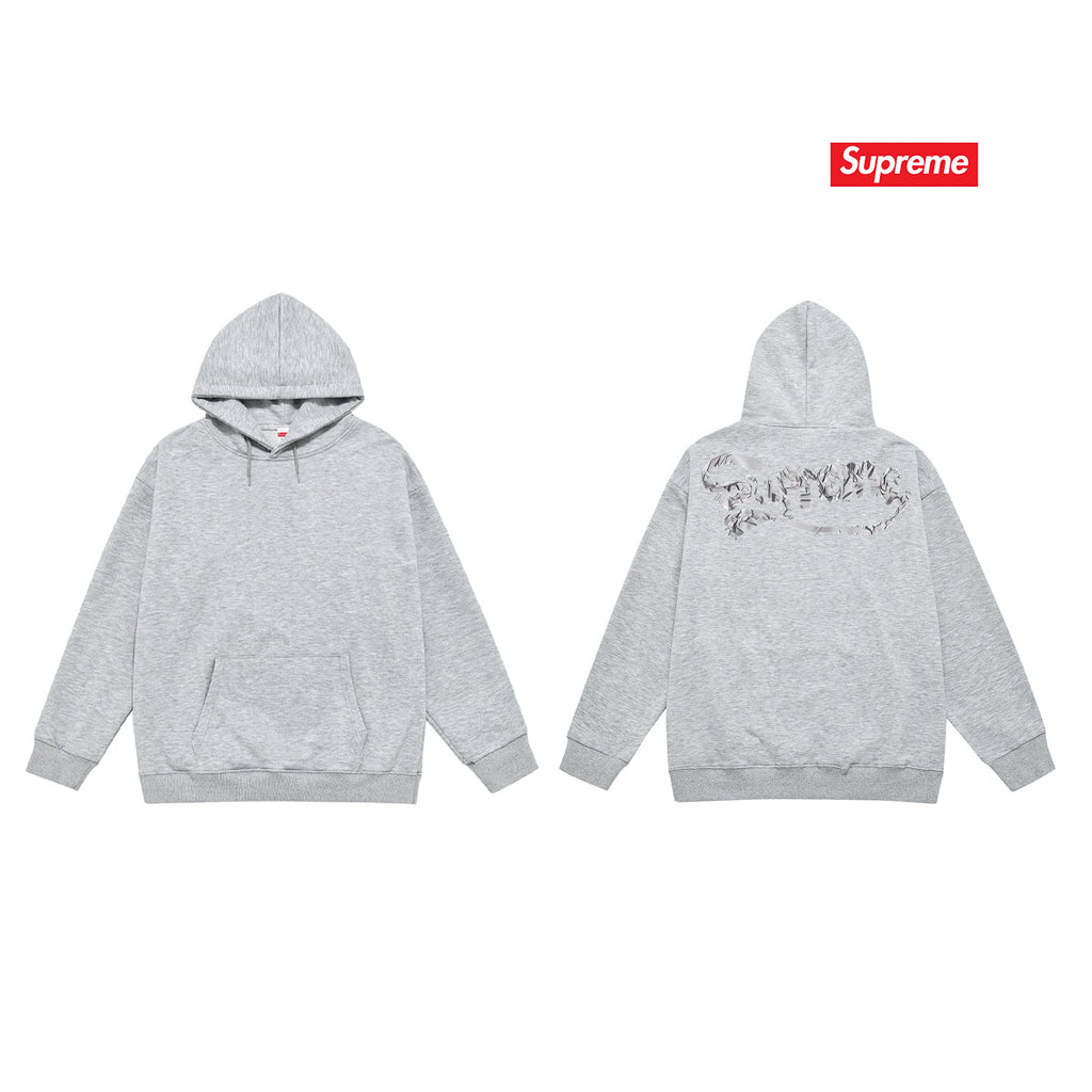 Heavyweight Logo Print Hoodie THOM TREND