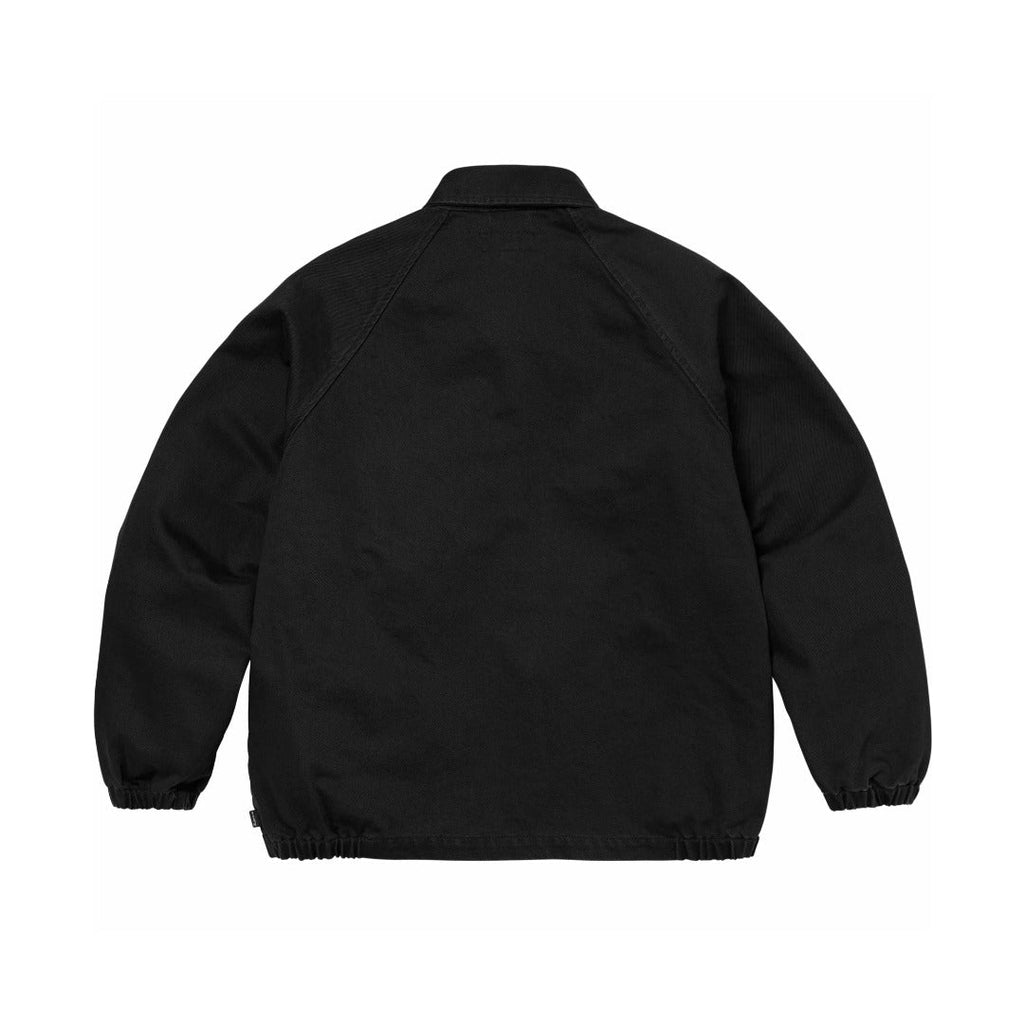 Cracked Arc Logo Coach Jacket Light Luxury Station