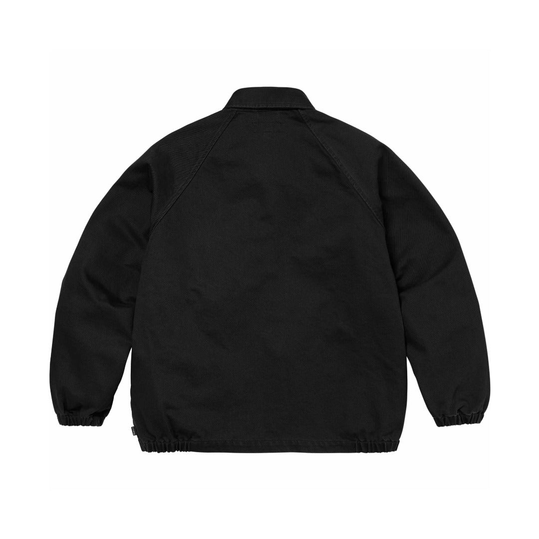 Cracked Arc Logo Coach Jacket Light Luxury Station