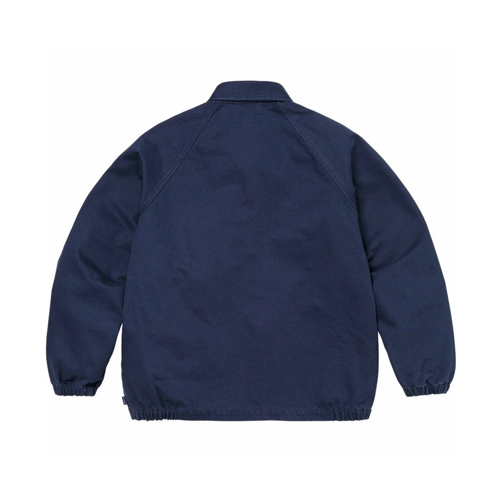 Cracked Arc Logo Coach Jacket Light Luxury Station