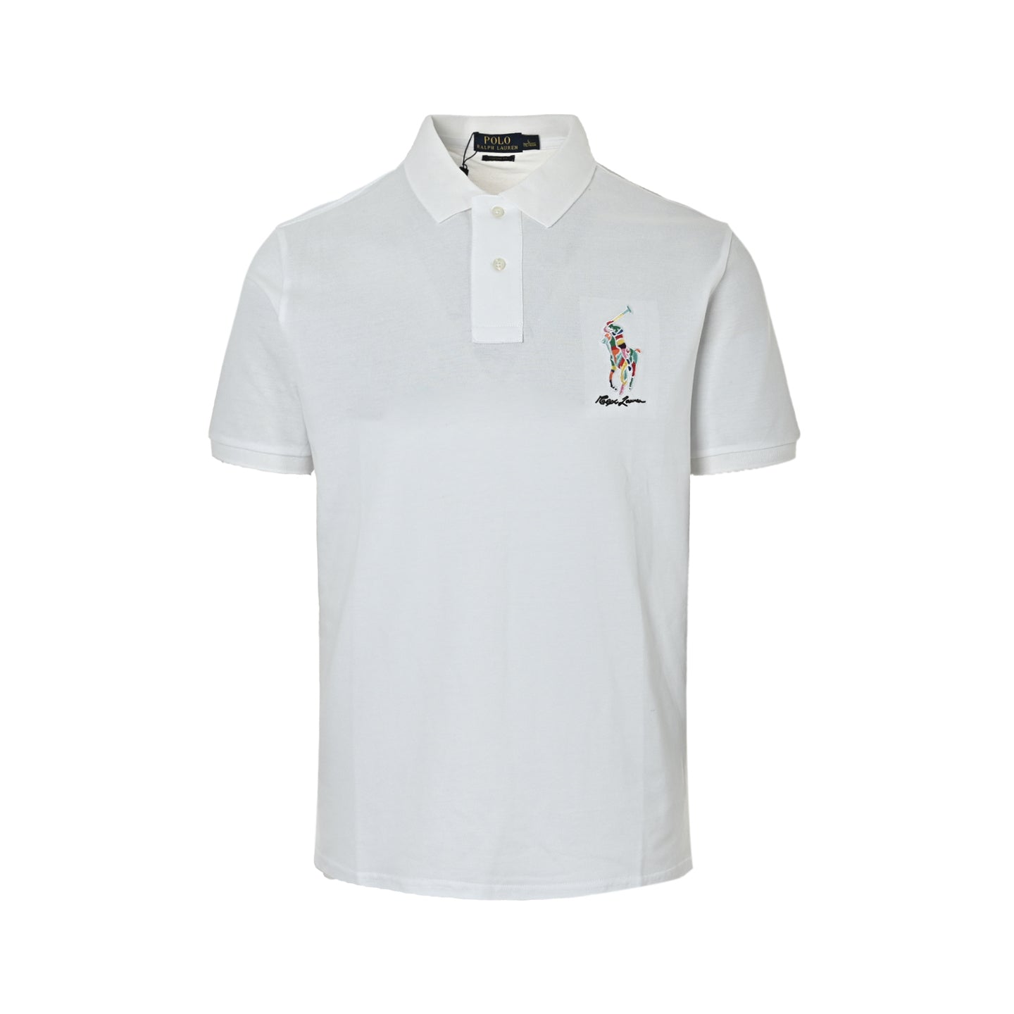 Ralph Lauren Men's Embroidered Cotton Polo Shirt