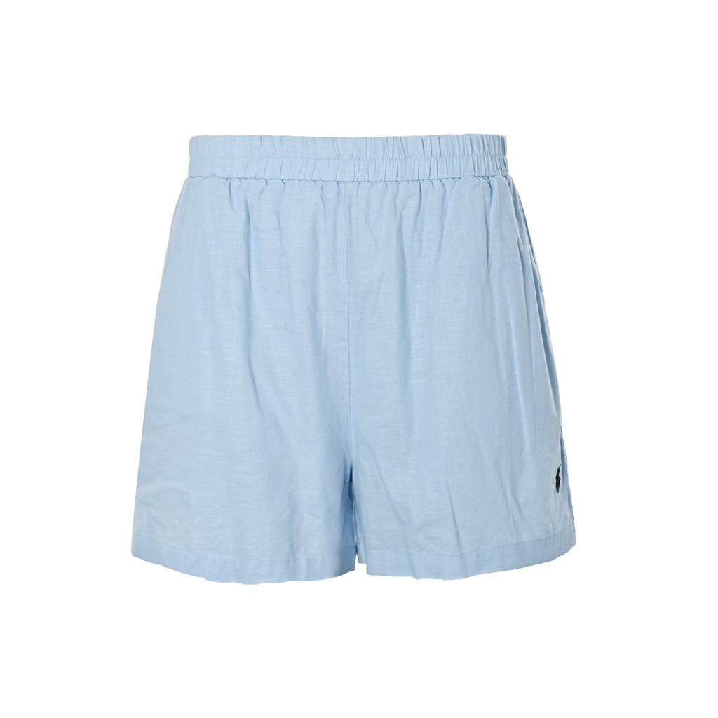 Ralph Lauren Pony Embroidered Linen Shorts
