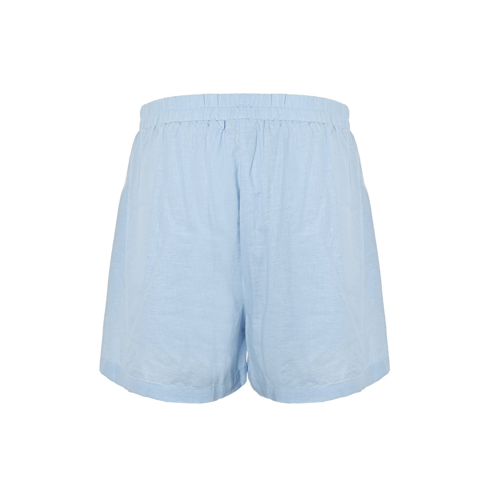 Ralph Lauren Pony Embroidered Linen Shorts