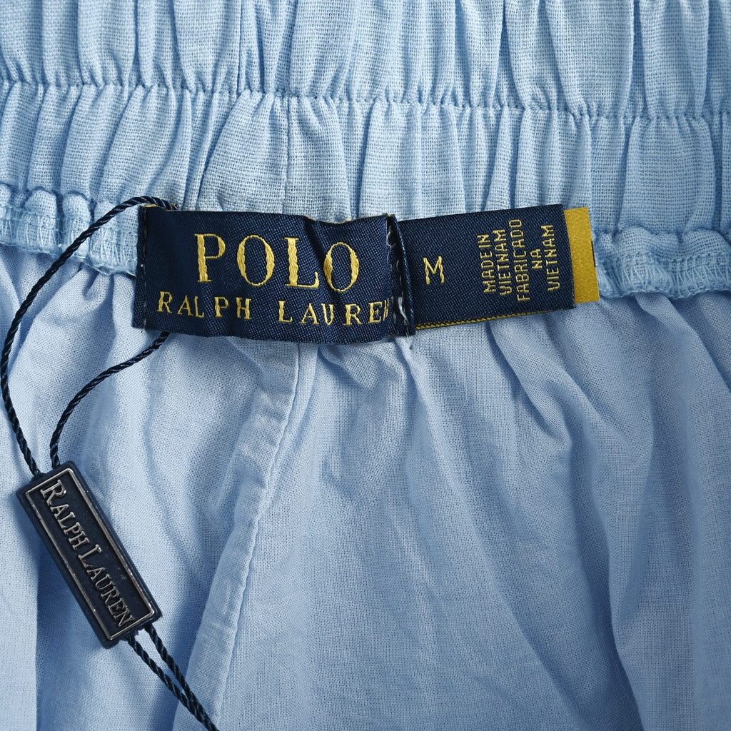 Ralph Lauren Pony Embroidered Linen Shorts