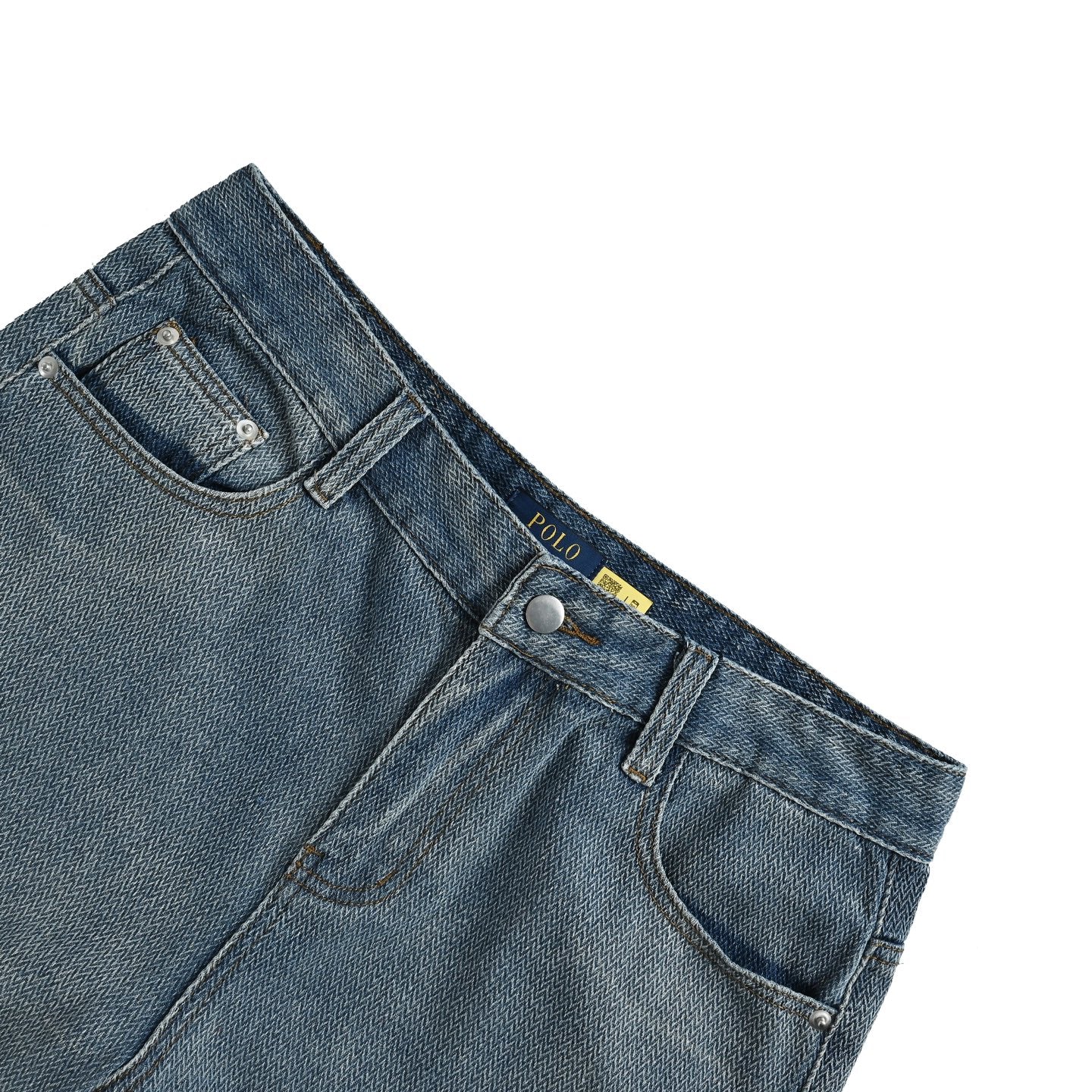 Ralph Lauren Pony Embroidered Denim Shorts