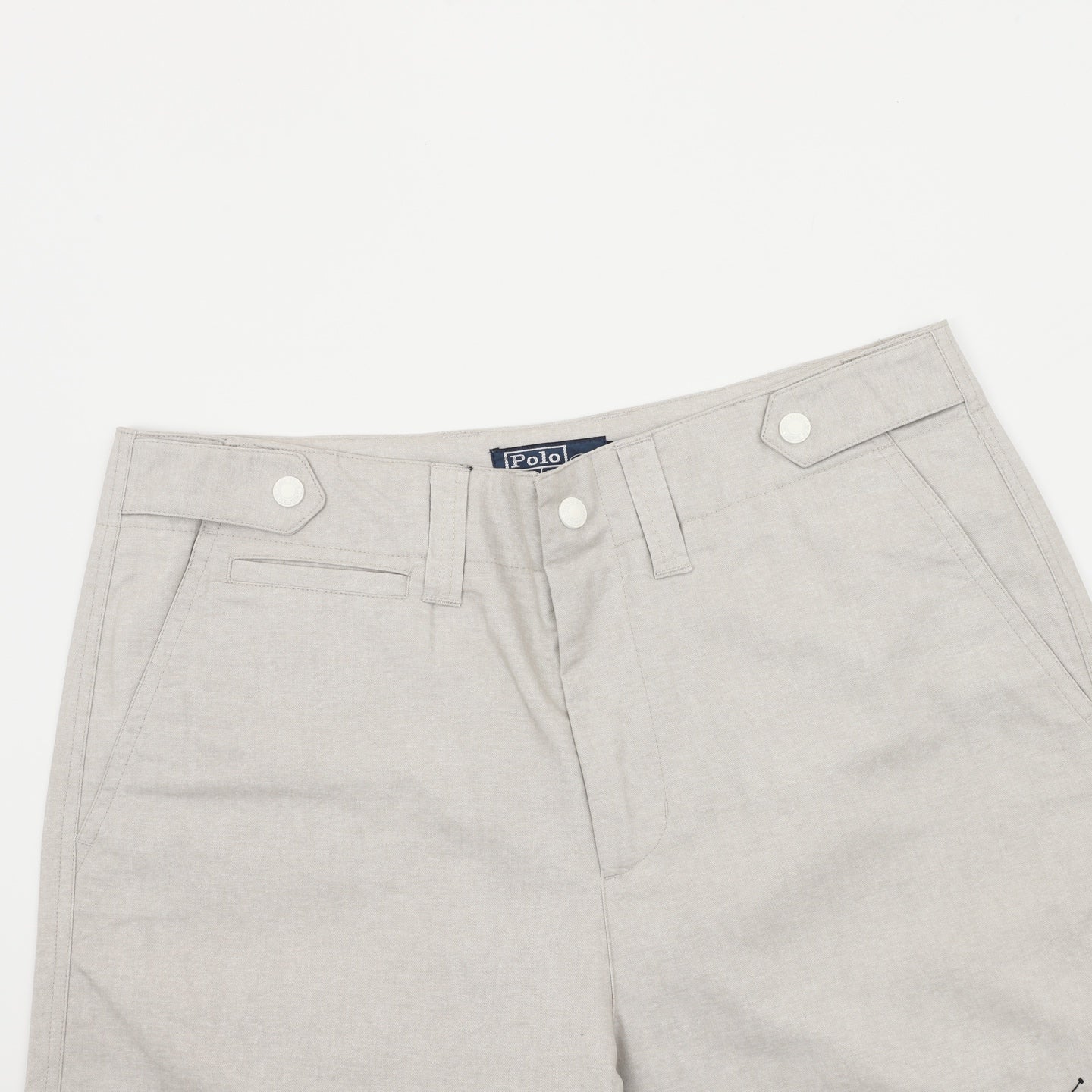 Ralph Lauren Pony Logo Lyocell Linen Casual Shorts