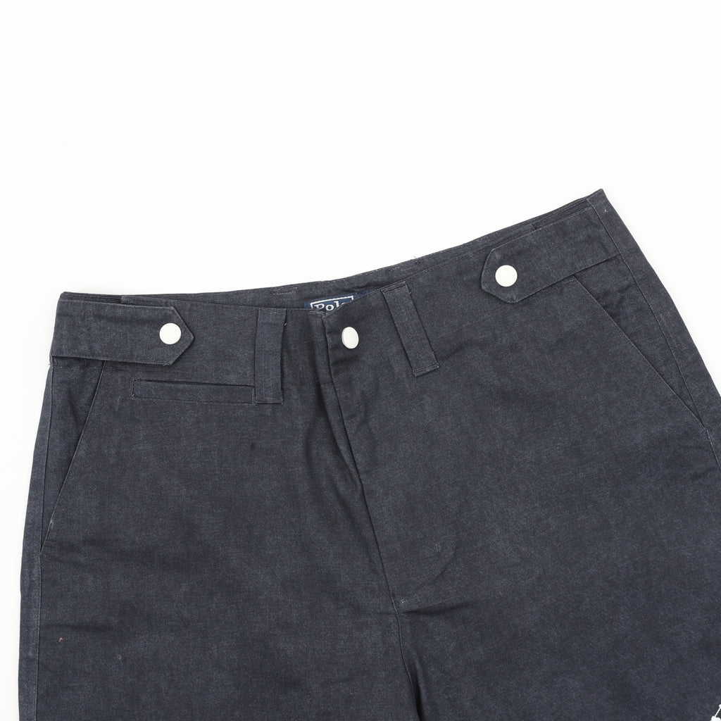 Ralph Lauren Pony Logo Lyocell Linen Casual Shorts