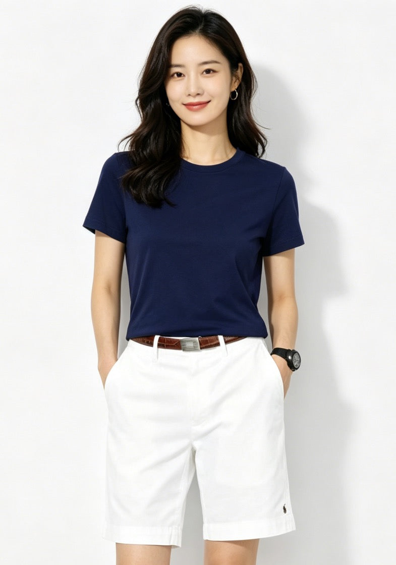 Ralph Lauren Pony Embroidered Mid-Length Shorts