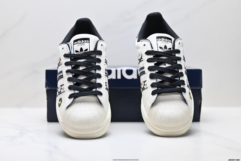 Adidas Shell Toe DIY Custom Low-Top Sneakers