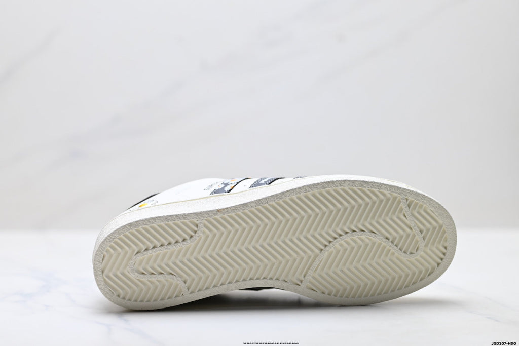 Adidas Shell Toe DIY Custom Low-Top Sneakers