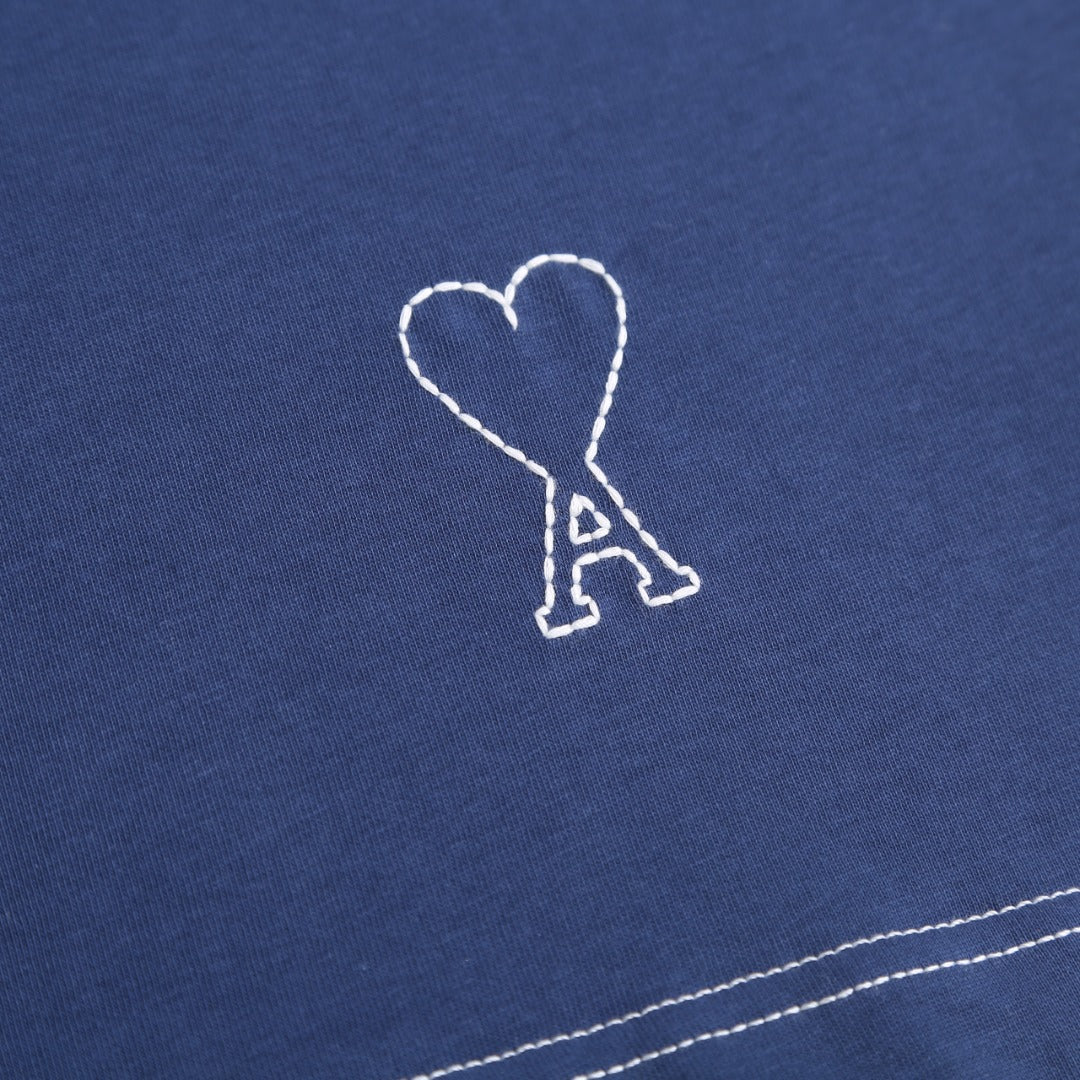 Crochet Heart Short Sleeve Tee