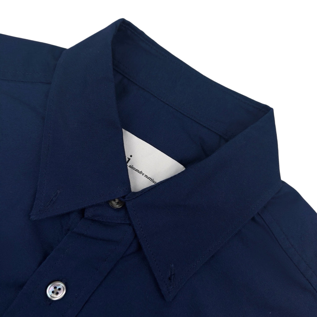 Heart Pocket Embroidered Short Sleeve Shirt