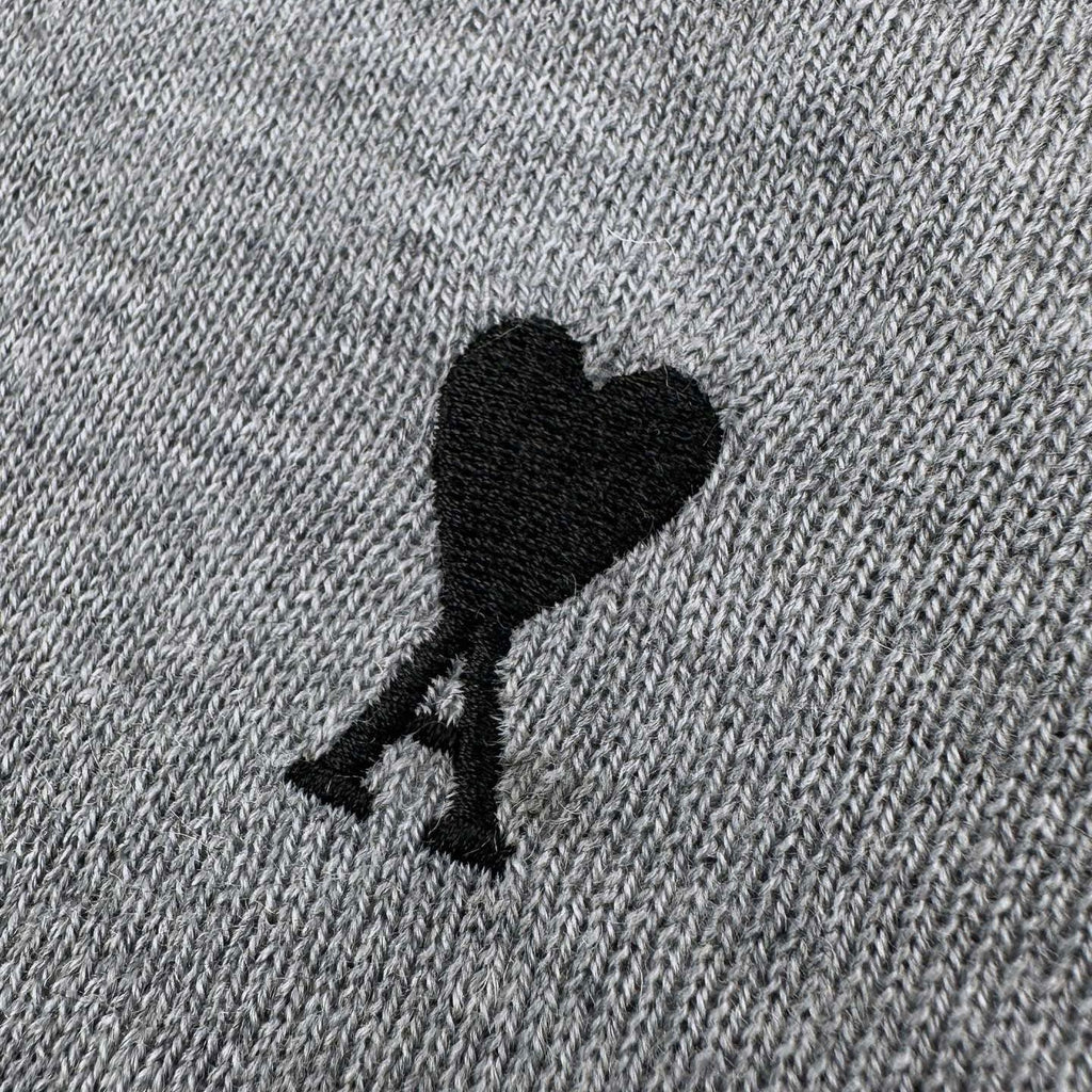 Heart Embroidered Knit Polo