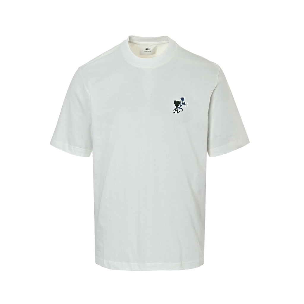 Tulip Heart Embroidery Tee
