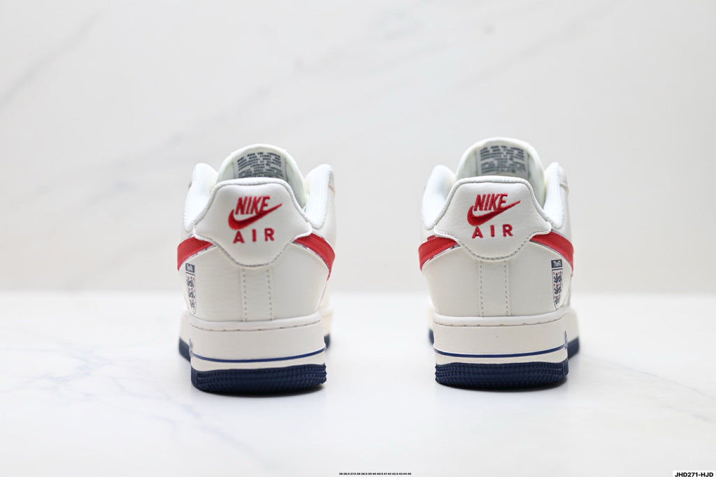 Nike Air Force 1 Low England Edition | White Red Classic Sneakers