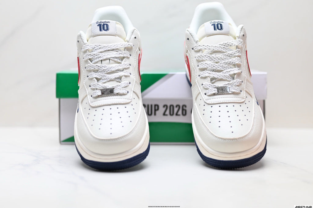 Nike Air Force 1 Low England Edition | White Red Classic Sneakers