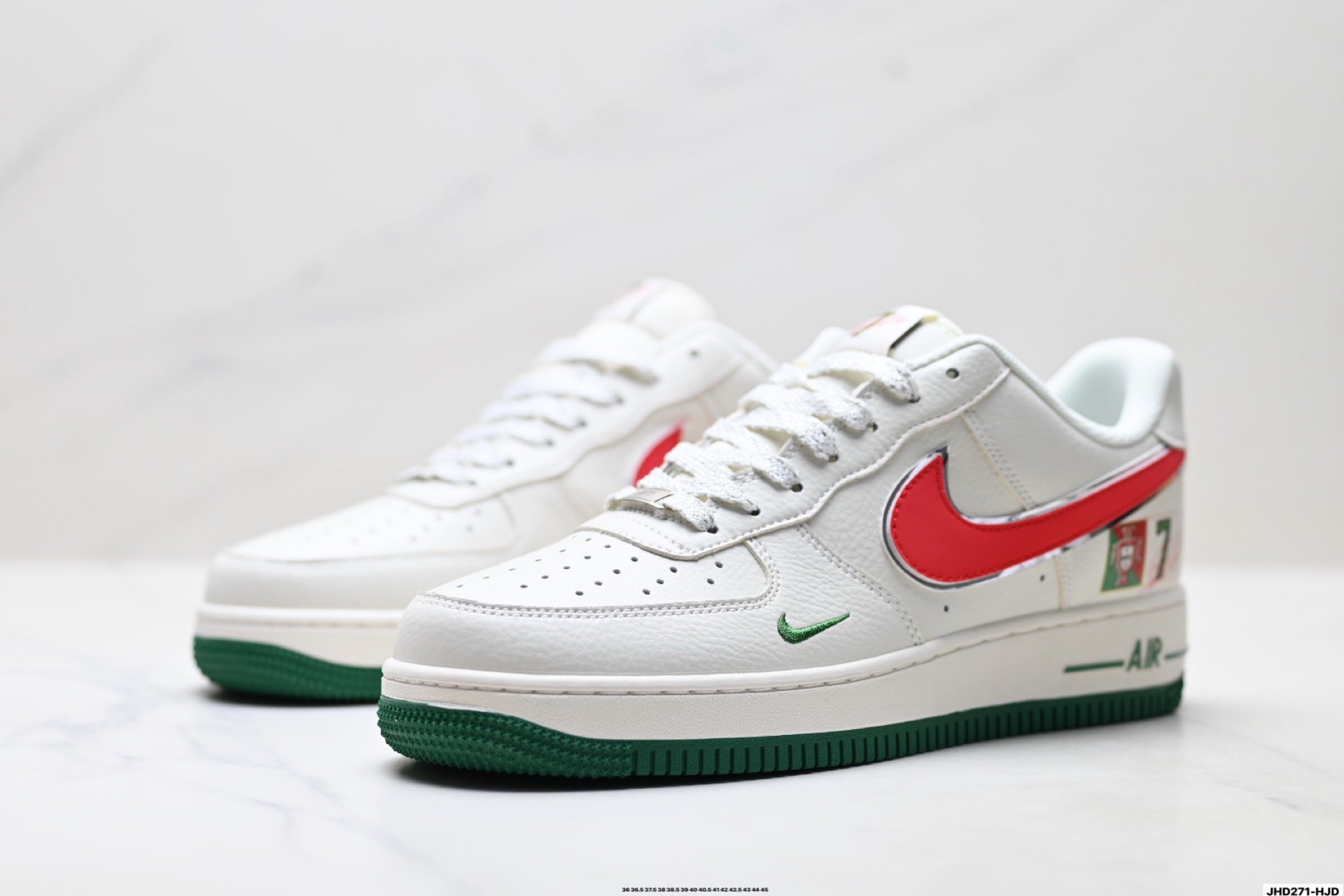 Nike Air Force 1 Low England Edition | White Red Classic Sneakers