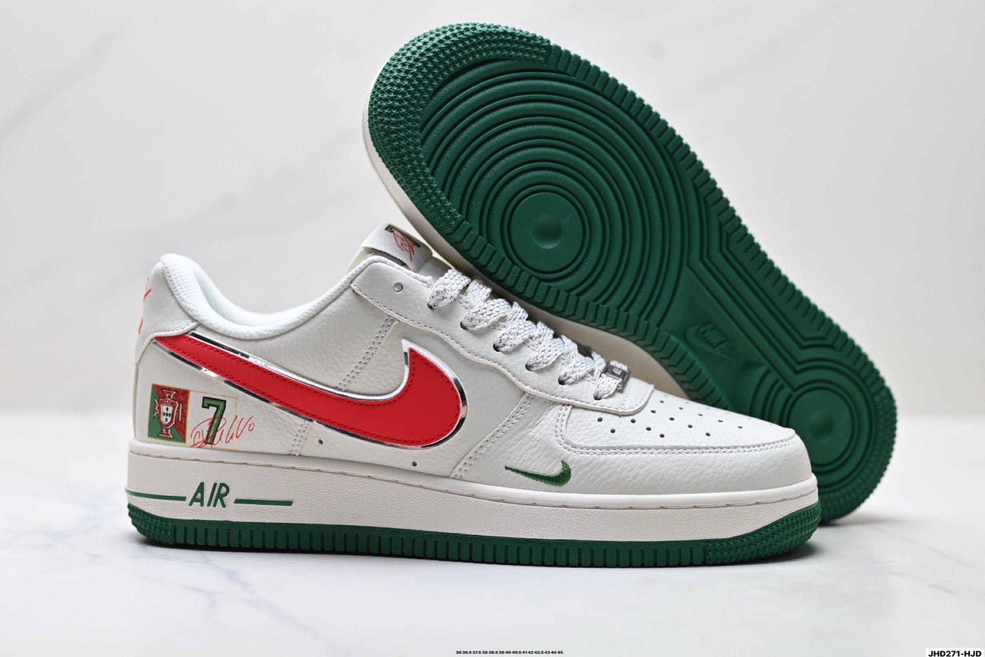 Nike Air Force 1 Low England Edition | White Red Classic Sneakers