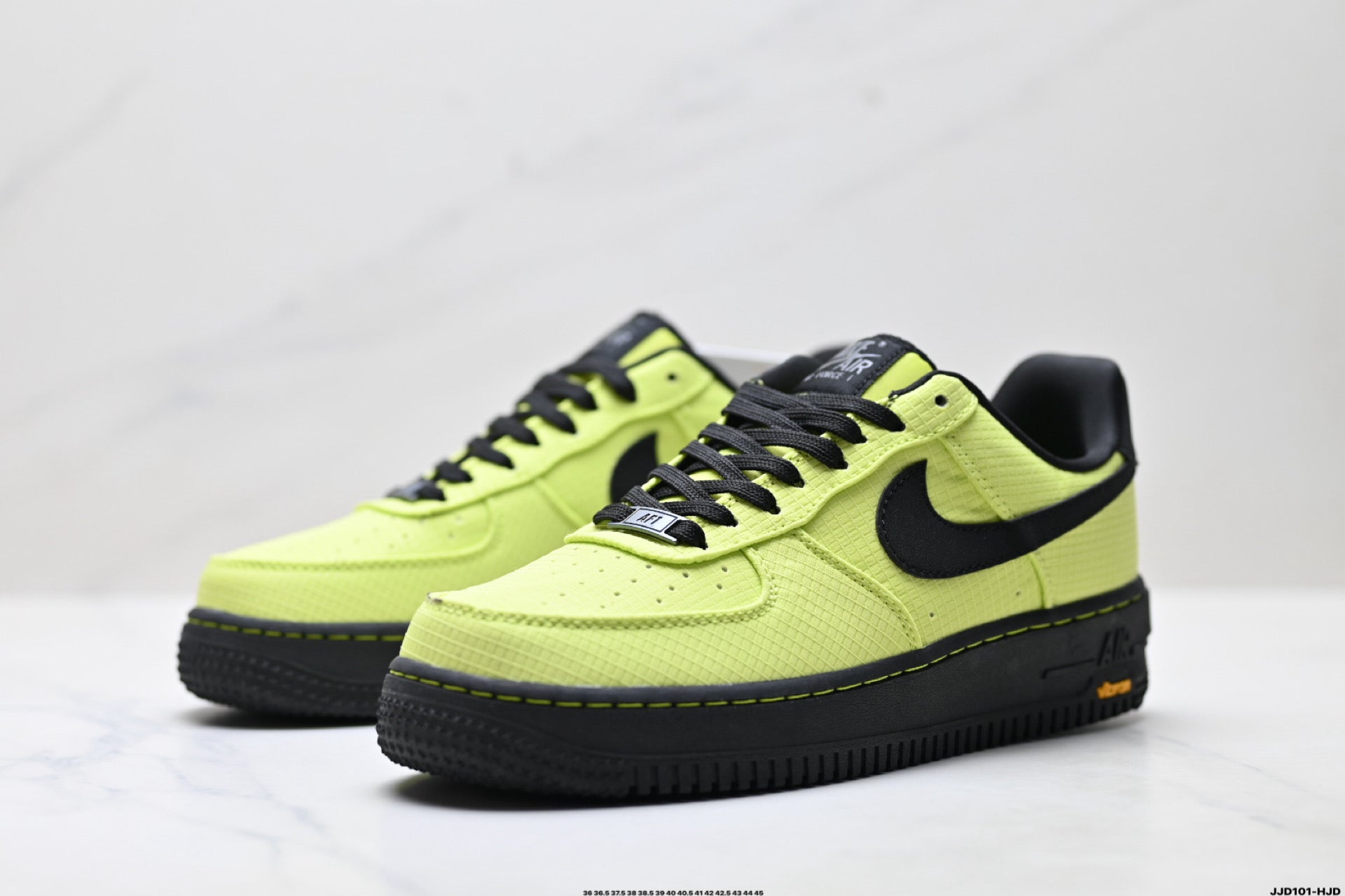 Nike Air Force 1 Low Utility | Volt Black Ripstop Sneakers