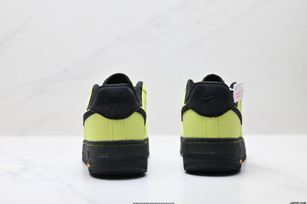 Nike Air Force 1 Low Utility | Volt Black Ripstop Sneakers