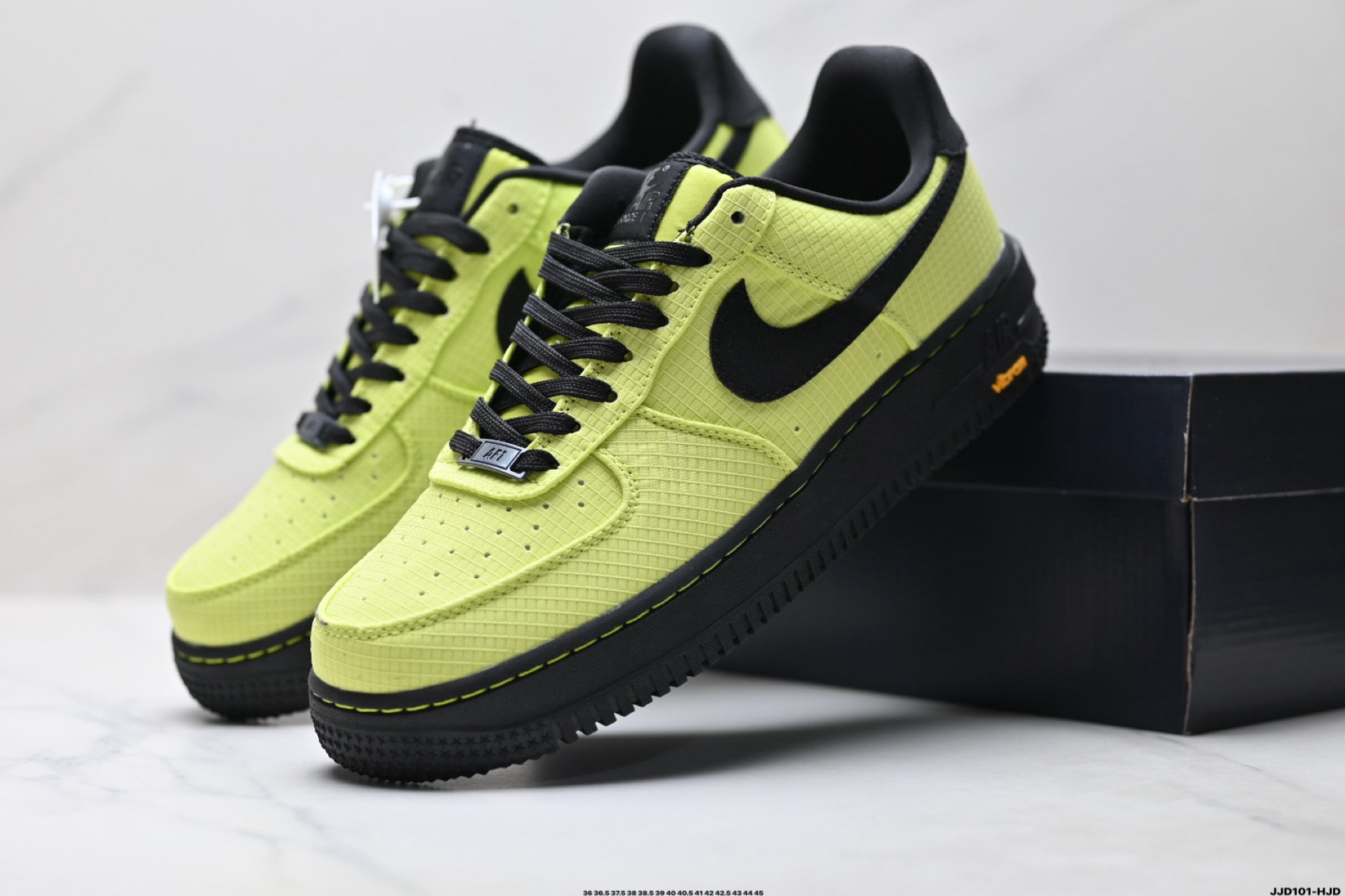 Nike Air Force 1 Low Utility | Volt Black Ripstop Sneakers