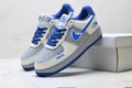 Nike Air Force 1 Low Blue & White Collection | Classic Leather Sneakers