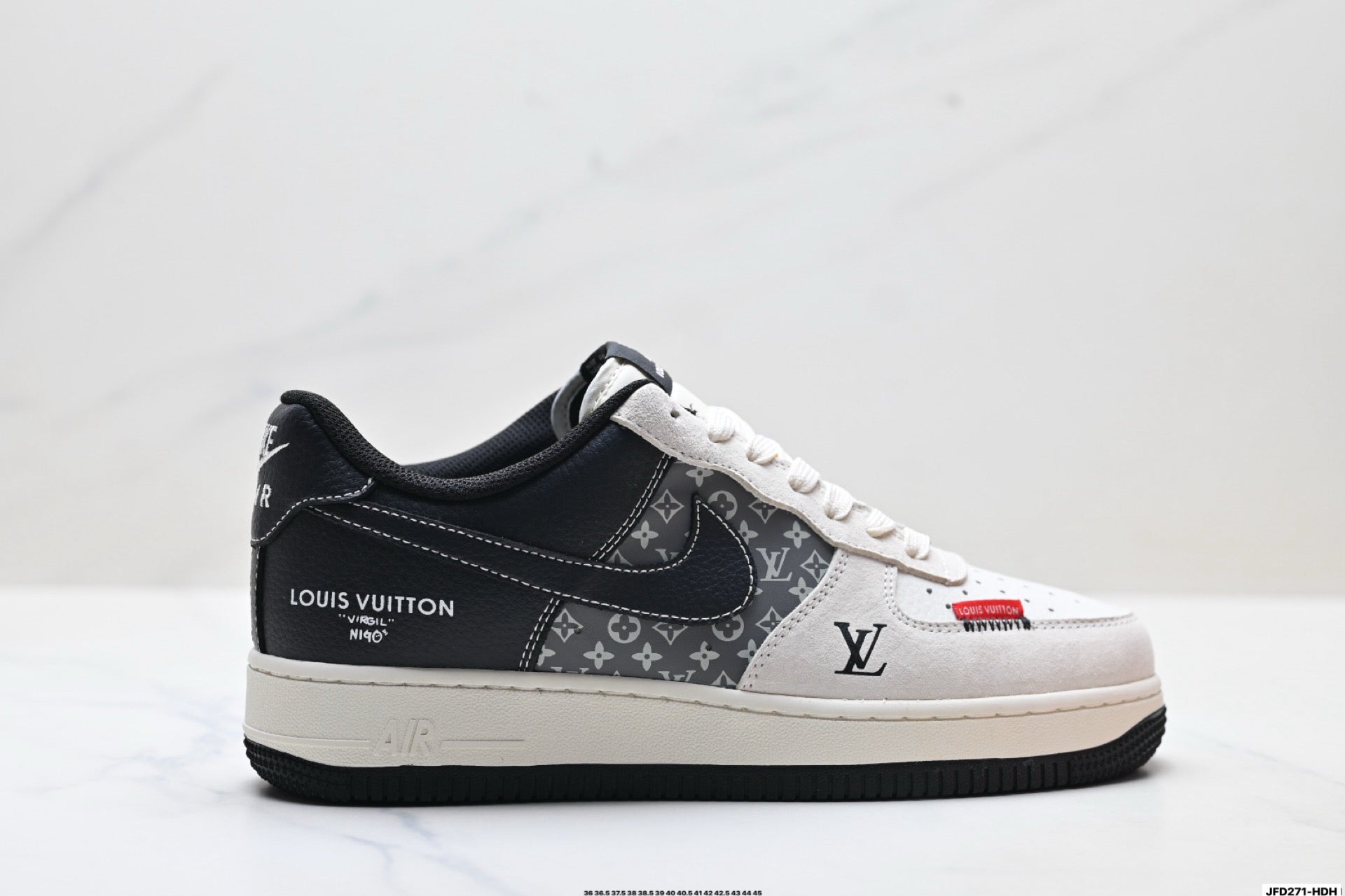 Nike Air Force 1 Low Monogram Style | Premium Leather Sneakers