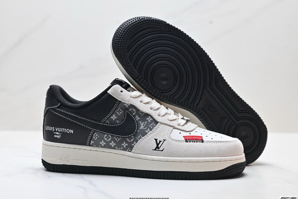 Nike Air Force 1 Low Monogram Style | Premium Leather Sneakers