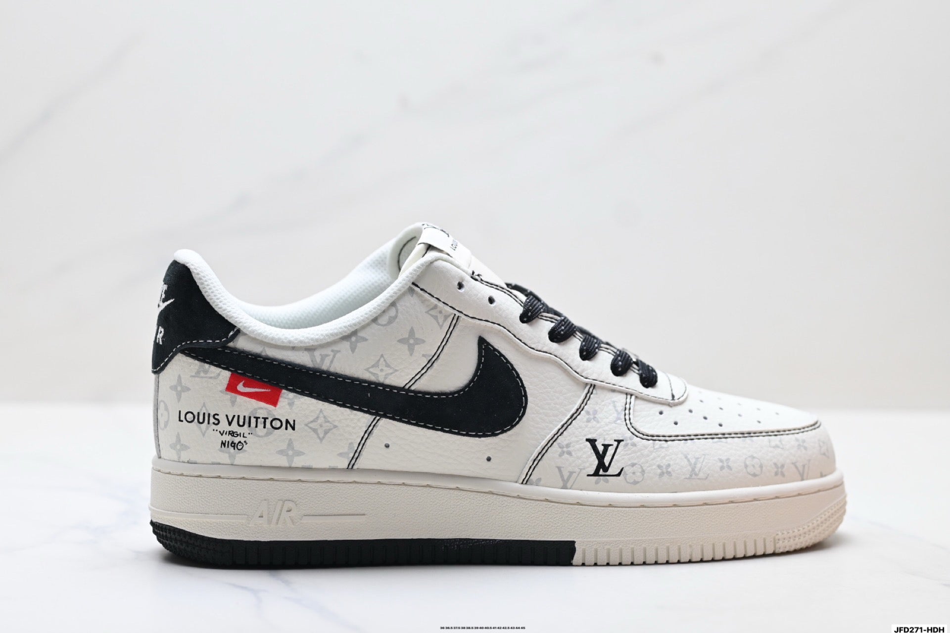 Nike Air Force 1 Low Monogram Style | Premium Leather Sneakers