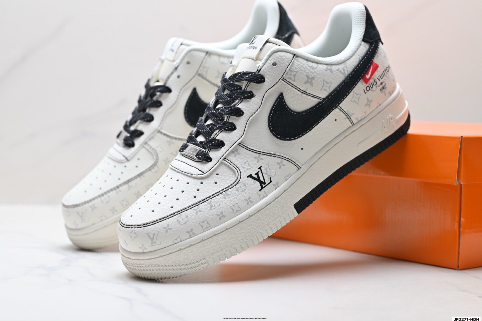 Nike Air Force 1 Low Monogram Style | Premium Leather Sneakers