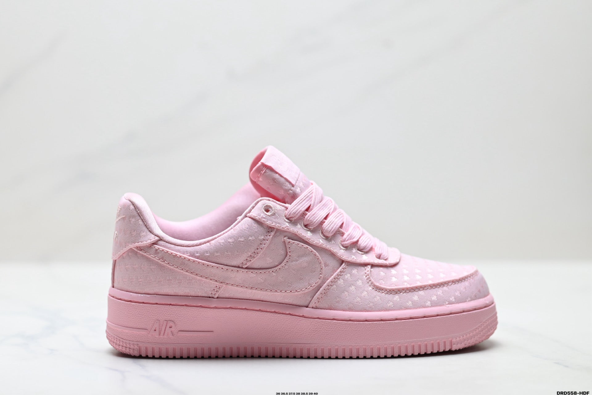 Nike Air Force 1 Low Blush Pink | Jacquard Leather Sneakers