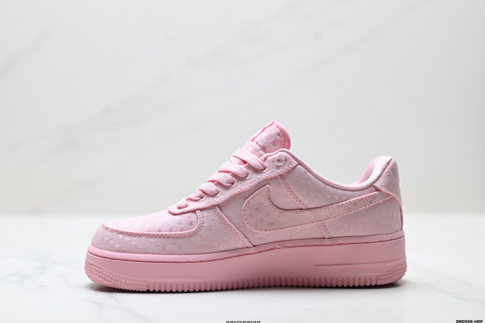 Nike Air Force 1 Low Blush Pink | Jacquard Leather Sneakers