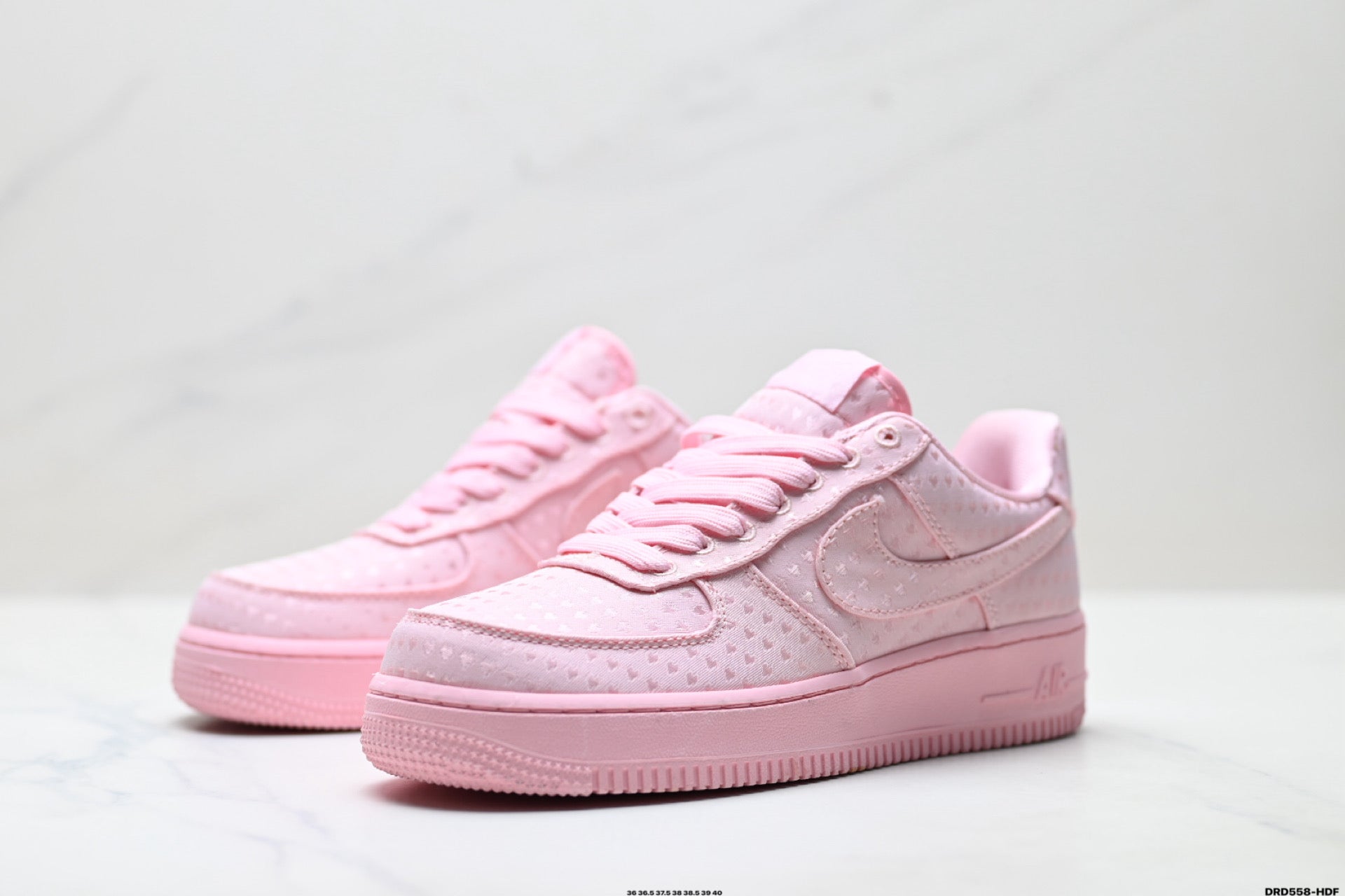Nike Air Force 1 Low Blush Pink | Jacquard Leather Sneakers