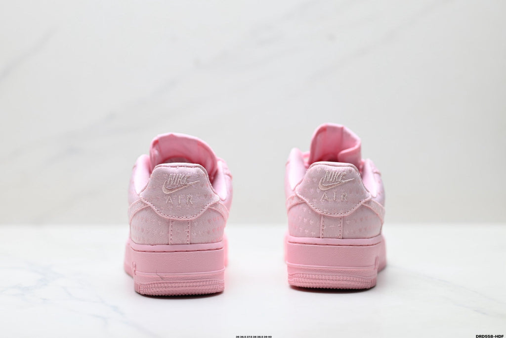 Nike Air Force 1 Low Blush Pink | Jacquard Leather Sneakers