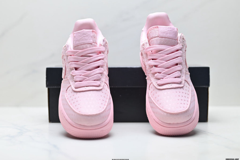 Nike Air Force 1 Low Blush Pink | Jacquard Leather Sneakers